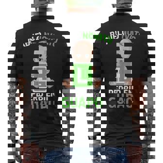 Futuro Abuelo Novato Prácticas Nieto Nieta Bebé Divertida Camiseta Hombre Estampado Espalda - Regaloses