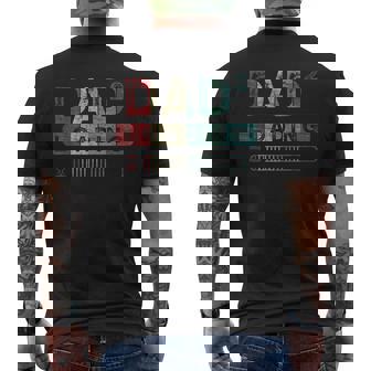 Futuro Papà Gemelliecondo Figlio Papà Alla Potenza Di 2 T-shirt da uomo con stampa posteriore - Novitaregali