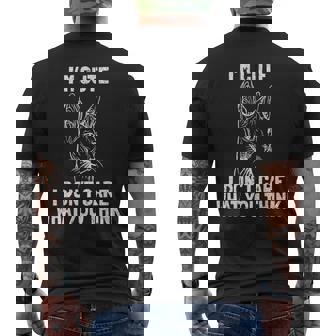 Gato Esfinge Mascota Bastet Gatophynx Camiseta Hombre Estampado Espalda - Regaloses