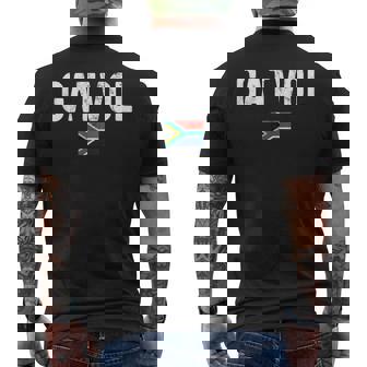 Gatvol Voetsek 2025 South Africa Flag Tank Top Men's Back Print T-Shirt | Mazezy