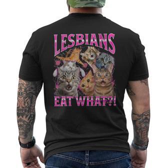 Gay Pride Lgbtq Lustige Katze Gay Pride Humor Lustige Katze Meme T-Shirt mit Rückendruck - Geschenkecke