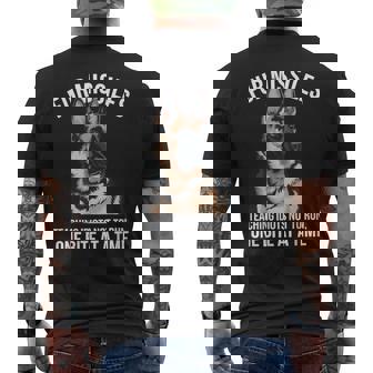 German Shepherd Training Canine K9 Law Enforcement Fur Missiles Teaching Idiots Not To Run -Adults Black Men's T-shirt Back Print | Mazezy