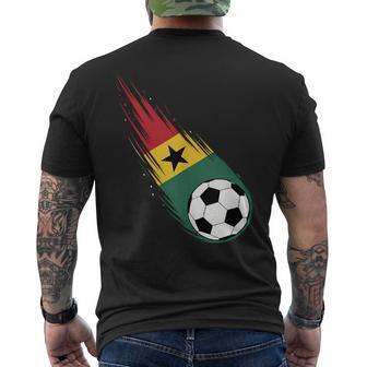 Ghana Flag Graphic Ghana Pride Heritage Tank Top Men's Back Print T-Shirt | Mazezy