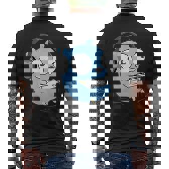 Go Developer Golang Music Goper メンズTシャツ バックプリント - Kawaiitshirt