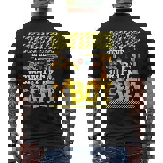 Godfather Of The Birthday Boy Construction Worker Birthday Men's T-shirt Back Print | Seseable CA