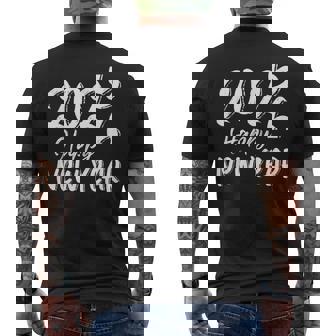 Goodbye 2025 Hello 2026 Happy New Year New Years Eve 2026 Men's T-shirt Back Print - Thegiftio