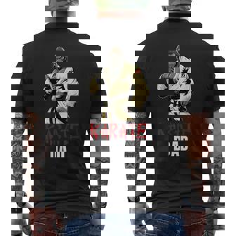 Gorila Karate Papá Lindouper Papá De Artes Marciales Camiseta Hombre Estampado Espalda - Regaloses