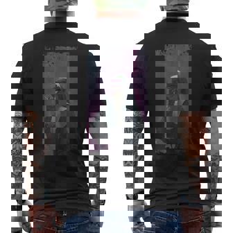 Gothic Tattoo Nun Smoking Occult Horror Tank Top Men's Back Print T-Shirt | Mazezy