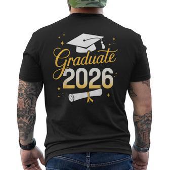 Graduate 2026 For Class Of 2026 Graduation Men's T-shirt Back Print - Thegiftio UK