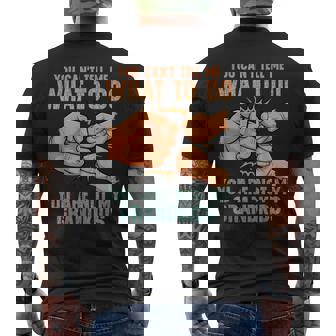 Grandpa Art For Grandfather Papa Papi From Grandkids Men's Back Print T-Shirt | Mazezy