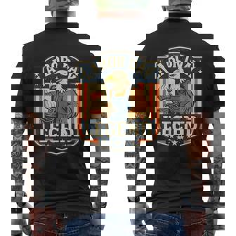 Graphique De Barbecue Avec Aigle Patriotique De La Légende De La Fête Du Travail T-shirt imprimé au dos - Cadeauxyz