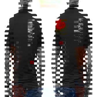 The Great Wave Kanagawa Japanese Streetwear Aesthetic Men's T-shirt Back Print - Thegiftio