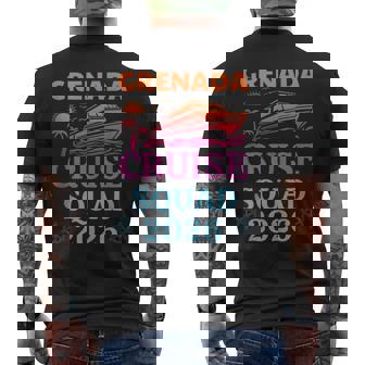 Grenada Cruise Squad 2026 Cruising Essentials Trip Tank Top Men's Back Print T-Shirt | Mazezy