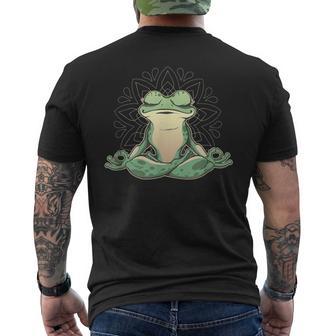 Grenouille De Yoga Détendue T-shirt imprimé au dos - Cadeauxyz