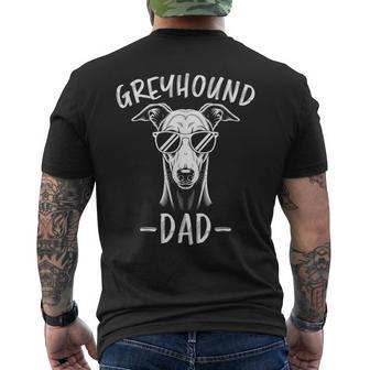Greyhound Dad Greyhound T-shirt da uomo con stampa posteriore - Novitaregali