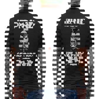 Gris Du Gabon Perroquet Jaco Oiseau T-shirt imprimé au dos - Cadeauxyz