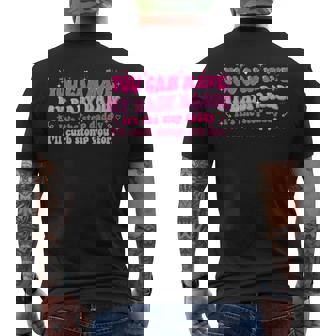 Groovy You Can Have My Baby Daddy It's The Step Daddy I'Ll Men's Back Print T-Shirt | Mazezy