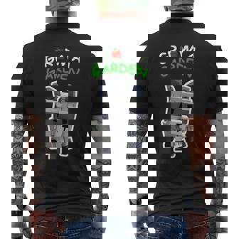 Grow A Garden Raccoon Pet Animal Gamer Fan Men's T-shirt Back Print | Seseable CA