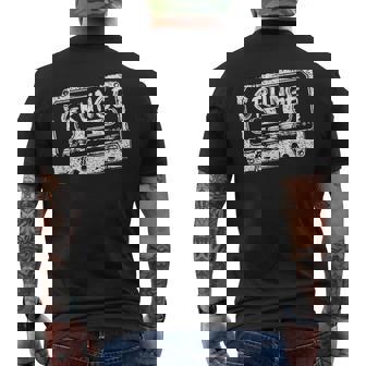 Grunge Music 90S Alternative Mixtape Retro Band & Concert Men's T-shirt Back Print - Thegiftio