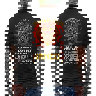 Guerrero Guerrero Okinawa Japan Hattori Hanzoword Andushi Manga Larga Camiseta Hombre Estampado Espalda - Regaloses