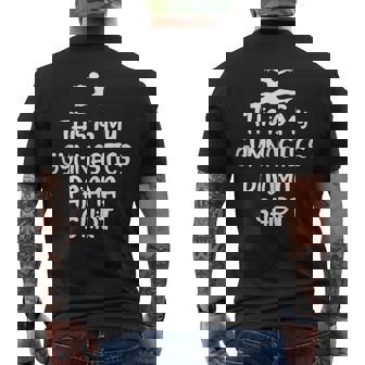 This Is My Gymnastics Pajama Shirt Sleep Tee Tank Top Men's Back Print T-Shirt | Mazezy