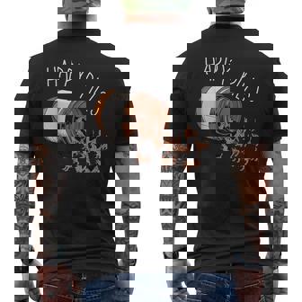 Happy Pills German Shepherd Dog Lovers Men's T-shirt Back Print - Monsterry