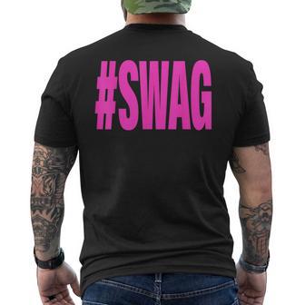 Hashtag Swag Men's T-shirt Back Print - Thegiftio UK