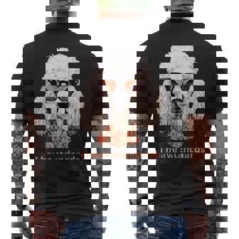 I Havetandardsファニースタンダードプードル愛好家デザイン メンズTシャツ バックプリント - Kawaiitshirt