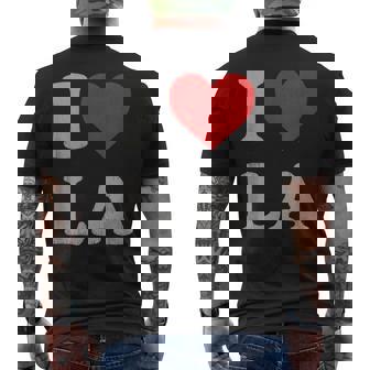 I Heart Laouvenir I Love Los Angeles T-shirt imprimé au dos - Cadeauxyz