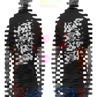 Heart Pops For Boba Tea Japanese Kawaii Bubble Tea Lover Tank Top Men's Back Print T-Shirt | Mazezy