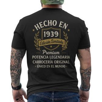 Hecho En 1939 87 Cumpleaños Regalointage 87 Años Hombre Camiseta Hombre Estampado Espalda - Regaloses