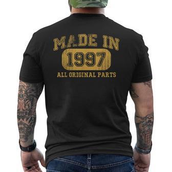 Hecho En 1997 Regalos De Cumpleaños 28 Años Cumpleaños 28 Cumpleaños Camiseta Hombre Estampado Espalda - Regaloses