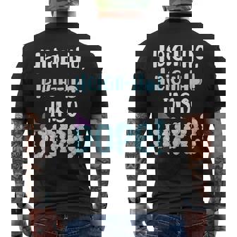 Heigh-Ho Heigh-Ho ランニングマイナー メンズTシャツ バックプリント - Kawaiitshirt