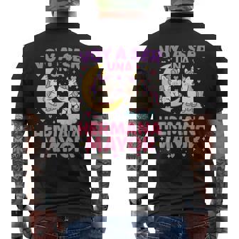 Hermana Mayoroy Aer Hermana Mayor Niña Unicornio Camiseta Hombre Estampado Espalda - Regaloses