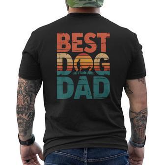 Herren Best Dog Dad Ever Hundeliebhaber Hunde T-Shirt mit Rückendruck - Seseable