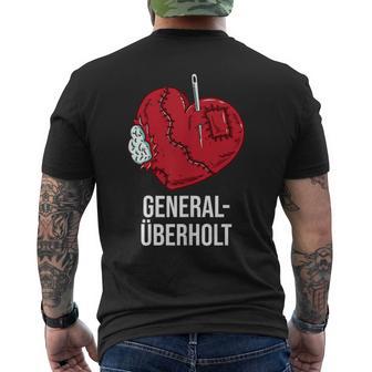 Herzoperation Herzinfakt Operation Am Herzen T-Shirt mit Rückendruck - Geschenkecke