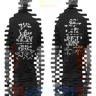 Holiday Cookie Bake-Off Winner 2025 Men's T-shirt Back Print | Seseable UK