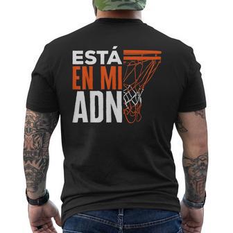 Hombre Divertido Basketball Está En Mi Adn Baloncesto Camiseta Hombre Estampado Espalda - Regaloses