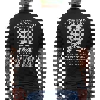 Hombre Ha Costado 90 Años Estar Tan Bueno 90 Cumpleaños Camiseta Hombre Estampado Espalda - Regaloses