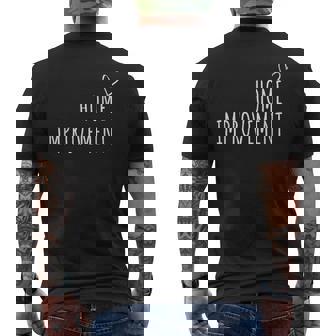 Home Improvement DIY Renovation Tools Repair Project Skills Tank Top Men's Back Print T-Shirt | Mazezy