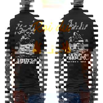 Homme Camper Drole Campeur Roi Du Camping-Car T-shirt imprimé au dos - Cadeauxyz