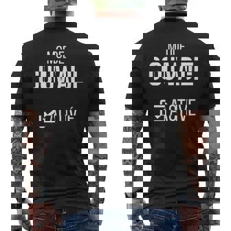 Homme Papa Couvade Cadeau Futur Père Bientot Papa T-shirt imprimé au dos - Cadeauxyz