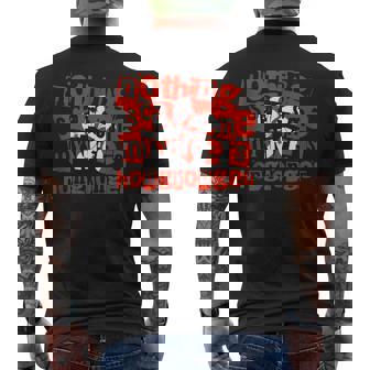 Hong Kong Nothing Scares Me My Wife Is Hongkonger Tank Top Men's Back Print T-Shirt | Mazezy