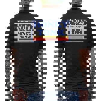 Honky Tonk Country Music Lover Festival Men's Back Print T-Shirt | Mazezy