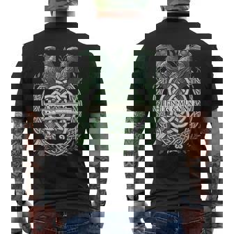 Huginn & Muninn – Viking Ravens & Germanic Mythology Men's T-shirt Back Print - Monsterry