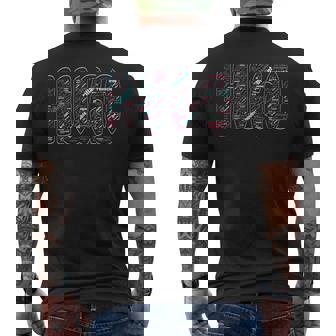 Hugo Nube De Mots En El Nombre De Tipografía Camiseta Hombre Estampado Espalda - Regaloses