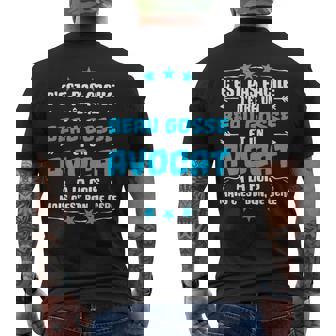 Humour Avocat Et Beau Gosse Cadeau Métier T-shirt imprimé au dos - Cadeauxyz