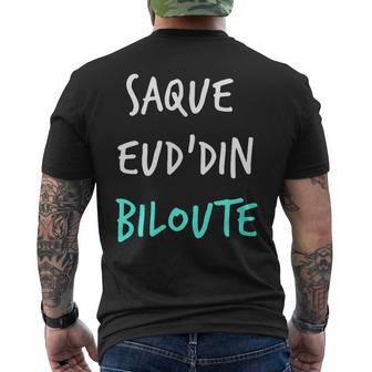Humour Ch'tiaque Eud'din Patois Expressionas-Y Fonce T-shirt imprimé au dos - Cadeauxyz