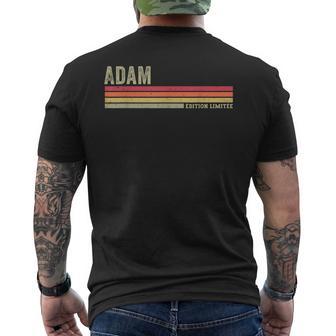 Humour Phrase Drôle Adam Prénom Personnalisé Adam T-shirt imprimé au dos - Cadeauxyz
