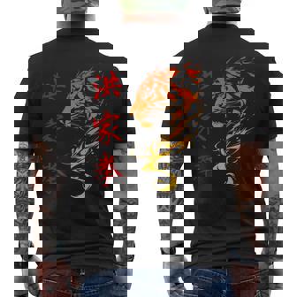 Hung Gar Kuen Kung Fu Tigre Meridionale T-shirt da uomo con stampa posteriore - Novitaregali